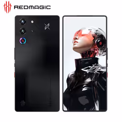 Smartphone REDMAGIC 10S Pro 5G 12 Go RAM 256 Go ROM Snapdragon 8 Elite Version phare Noir mat