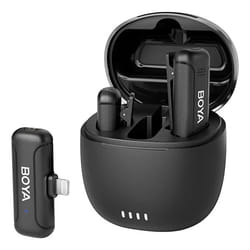 BOYA Système de microphone sans fil à double canal BY-WM3T 2,4 GHz