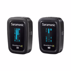 Saramonic Blink500 Pro B1, 100 m, Omnidirectionnel, 50 - 18000 Hz, Récepteur sac à dos, Émetteur de poche, 2400 MHz