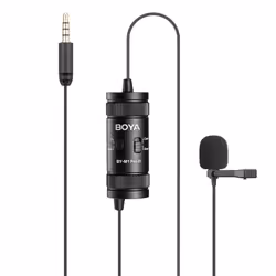 BOYA BY-M1 PRO II, Microphone Lavalier/boutonnière, -32 dB, 50 - 20000 Hz, 78 dB, Omnidirectionnel, Avec fil