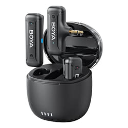BOYA Système de microphone sans fil à double canal BY-WM3T 2,4 GHz