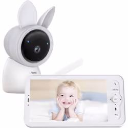 Arenti AINanny Baby Monitor Babyphone avec caméra Wi-Fi 2.4 GHz
