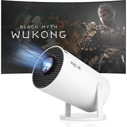 Mini Projecteur Vidéo Portable Full HD 4K 120 ANSI BT5 Correction Automatique