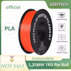 Geetech filament dimprimante 3D ordinaire pla rouge 1.75mm 1KG consommables