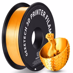 GEEETECH Filament dimprimante 3D Or de soie 175mm Bobine de 1kg Consommables