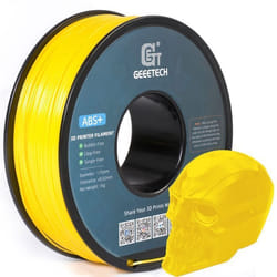 Geeetech ABS filament + jaune 175 mm 1KG / rouleau FDM consommables pour imprimante 3D