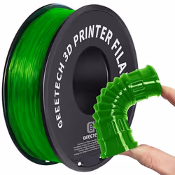 Filament TPU - Geeetech - 175 mm - 1 kg - Vert - Durable et élastique