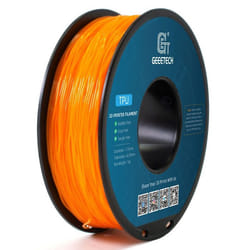1KG Filament dimprimante 3D monochrome TPU Orange Geeetech 1.75mm Consommables