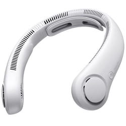 Ventilateur tour de cou haut de gamme Life4 (FA14X) portable 5000 mAh 5 vitesses JISULIFE Gris