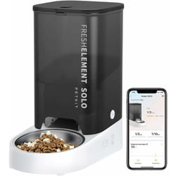 Petkit - Distributeur Automatique pour Chats et Chiens,2.4G WiFi 3L Mangeoire Automatique, Connecté App,avec Bol en Acier Inoxydable,Jusqu'à 10 Repas