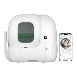 PETKIT Purobot Max Pro Chat Toilettes ouvertes pour animaux de compagnie Blanc