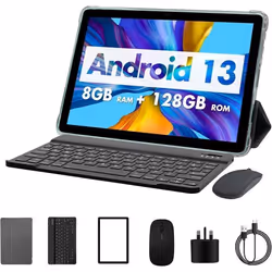 Tablette - PRITOM - P30H - 10 Pouces - Android 13 - 8 Go RAM - 128 Go Stockage