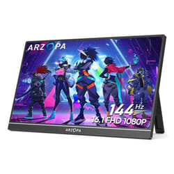 Arzopa Z1FC Écran PC 16,1 pouces Full HD IPS 144 Hz Noir