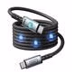 Câble USB C/C - Leopard - 240W - Magnétique - 1.2m - Charge rapide