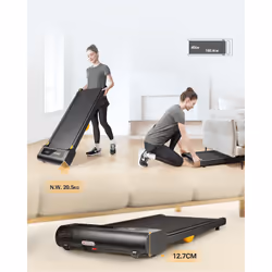 Urevo SpaceWalk Lite black tapis de course 400 x 1024 mm 6 km/h - Vue supplémentaire 6