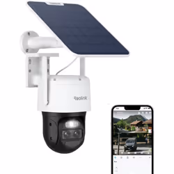 Description générale La caméra extérieure PTZ solaire combine un objectif grand angle et un téléobjectif, permettant une visu ...