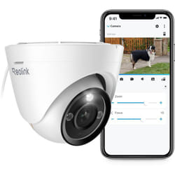 4K 8MP Caméra Surveillance PoE Extérieure, Zoom 3X, Projecteur, Détection Personne/Véhicule, Vision Nocturne Couleur, Alertes, Audio Bidirectionnel,