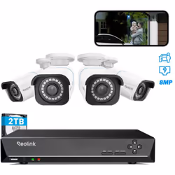 Description générale Doté d'une résolution 4K, ce système PoE offre une clarté presque quatre fois supérieure à celle de 1080 ...