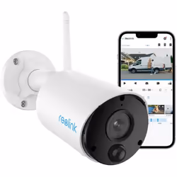 CAMERA SOLAIRE 100% SANS FIL Equipée d'une batterie rechargeable intégrée et une connexion WiFi 2,4 GHz, la camera exterieur  ...