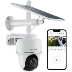 2K 4MP 3G/4G lte Caméra Surveillance sans Fil sur Batterie, Pan & Tilt, Zoom 16X, Vision nocturne, Smart Détection, Audio Bidirectionnel, +Panneau