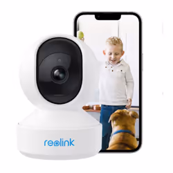 2K 4MP SUPER HD & VISION NOCTURNE La caméra intérieure capture des vidéos cristallines dans la résolution de 2560x1440 (4 még ...