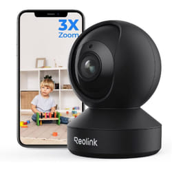 2K+ 5MP ptz Caméra Surveillance 2,4/5GHz WiFi Interieur, Zoom 3X, Audio Bidirectionnel pour Bébé et Animal, Détection de Mouvement & Alertes, Vision
