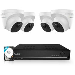 Kit Vidéo Surveillance avec 2K+ 5MP 4X Caméra ip PoE et 8CH 2To nvr, Détection Personne/Véhicule, Vision Nocturne 30m avec Audio - Reolink