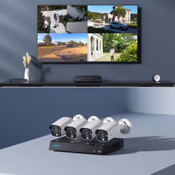 Reolink NVS8-8MB4 kit de vidéo-surveillance Avec fil 8 canaux - Vue supplémentaire 2