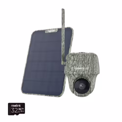 Reolink Go Series G450 + Solar Panel 2, Caméra de sécurité IP, Extérieure, Avec fil &amp;sans fil, Google Assistant, Plafond/ ...