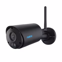 Reolink Argus Series B320-B, Caméra de sécurité IP, Intérieure et extérieure, Sans fil, Google Assistant, Mur, Noir