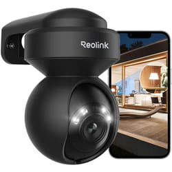 Caméra de Surveillance 2K+ 5MP 2.4/5 GHz WiFi Extérieur,Pan/Tilt,Zoom optique 3X,Vision nocturne couleur, Noir - Reolink