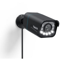 Reolink 4K 8MP Caméra Surveillance Extérieure PoE, Zoom 5X, Vision Nocturne en Couleur, Audio Bidirectionnel, Détection de Personne/Véhicule, Noir