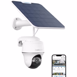 Description générale La caméra de sécurité offre une vue à 360° avec une résolution 4K (3840x2160) et un angle d'orientation  ...