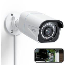 4K 8MP Caméra Surveillance Extérieure PoE, Détection Personne/Véhicule, Vision Nocturne 30m, Support Audio, Etanche IP66, Time Lapse - Reolink