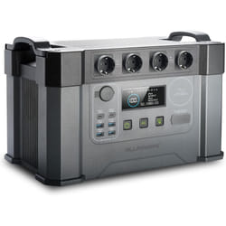 ALLPOWERS S2000Pro Station électrique portable 1451Wh, 4 prises CA 2400W (crête 4000 W), 0 à 100% en 1,5 heure, fonction UPS, générateur solaire pour
