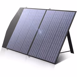 Description générale Le chargeur solaire pliable ALLPOWERS de 100W est conçu pour répondre aux besoins des utilisateurs en qu ...