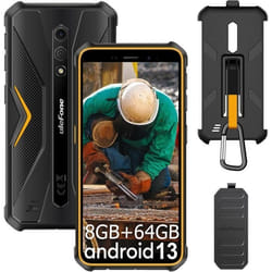 Smartphone Ulefone Armor X12 Pro Android 13 Octa-Core 8Go64GoTF-256GoOrange