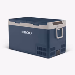Igloo ICF 80DZ glacière 83 L Electrique Bleu, Gris