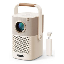 Yaber T2 Plus Projecteur à focale courte 450 ANSI lumens LED 1080p (1920x1080) Marron, Crème