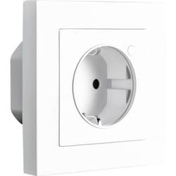 Aqara - H2 eu Wall Plug with Matter, Requires Zigbee 3.0 hub, 16A, Energy Monitoring and Power Protection, Scheduling, Timer Mode and Control