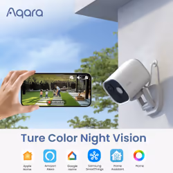 Aqara Hub G5 Pro Cube Caméra de sécurité IP Extérieure 2688 x 1520 pixels Plafond/mur - Vue supplémentaire 3