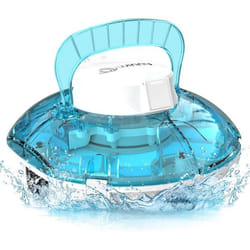 Robot Piscine Sans Fil WINNY 200 Aspirateur Automatique pour Piscine Hors Sol Autonomie 75 min Double Filtration Léger et...