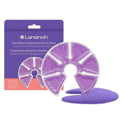 Lansinoh Compresses Apaisantes Chaudes et Froides 2 Coussinets