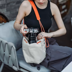 PGYTECH OneGo Drawstring Valise pour femme Ivoire - Vue supplémentaire 2