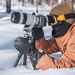 PGYTECH P-GM-202 Vêtement de photographe Gants Noir L Unisexe