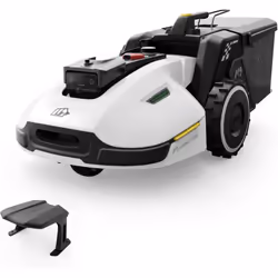 Mammotion YUKA 2000 avec Balayeuse Tondeuse Robot sans Fil Périphérique Recommandé 2000m², max. 2400m² Balayage et vidage aut ...