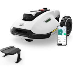Mammotion - Robot Tondeuse yuka 3000 avec Abri, Sans Fil Périphérique, Cartographie Auto, Jusqu'à 3000m² à 4000m², Hauteur de Coupe 2-9 cm, Pentes à