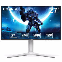 Ecran PC Gaming - KOORUI GN10 - 27 QHD - Dalle VA mini LED - 240 Hz - 1 ms - 2xHDMI 2.11xDisplayPort1.4