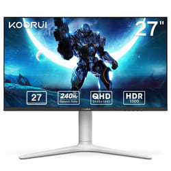 Ecran PC Gaming - KOORUI GN10 - 27 QHD - Dalle VA mini LED - 240 Hz - 1 ms - 2xHDMI 2.11xDisplayPort1.4