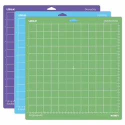 LOKLiK SG-GJ-0005-US-L-B2B, Bleu, Vert, Violet, Caoutchouc, 355 mm, 330 mm, 0,5 mm, 3 pièce(s)